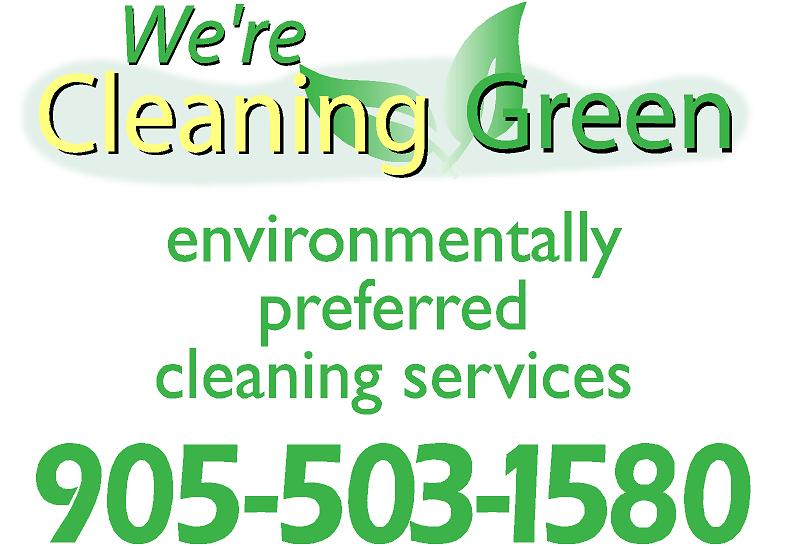We`re Cleaning Green